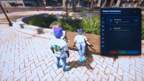 FIVEM Sit Anywhere | Universal Sitting Script | Custom Animations | Lay Down Feature | Prop Detection | Custom UI | Add-On | Optimized | Fivem Ready | High Quality, image 15