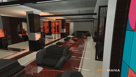 FIVEM Yakuza Compound | Luxury Gang Hideout MLO | Interior & Exterior | Custom Props | Add-On | Optimized | Fivem Ready | High Quality — image 8