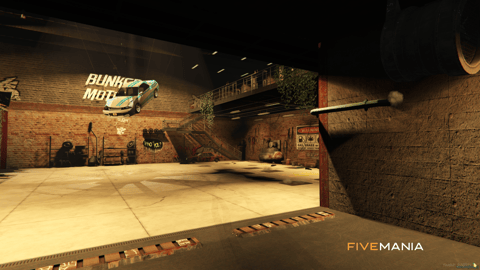 FIVEM Bunker Motors | Custom Underground Garage MLO | Car Lift | Lounge Area | Secret Tunnel | Custom Details | Add-On | Optimized | Fivem Ready | High Quality — image 5