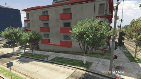 FIVEM Bloods Hood | Custom Gang Territory MLO | Interior & Exterior | Custom Graffiti | Underground Garage | Add-On | Optimized | Fivem Ready | High Quality — image 3