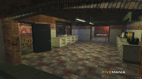 FIVEM Joe Bar Hideout | Unique Bar & Hideout MLO | Interior & Exterior | Multiple Levels | Custom Props | Add-On | Optimized | Fivem Ready | High Quality — image 20
