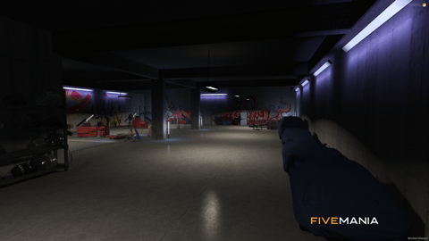 FIVEM Los Santos Customs | Expanded Mechanic Shop MLO | Interior & Exterior | Waiting Area | Storage Room | Add-On | Optimized | Fivem Ready | High Quality — image 17
