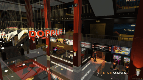 FIVEM The Doppler Cinema | Immersive Movie Theater MLO | Interior & Exterior | Concession Stand | Seating Area | Add-On | Optimized | Fivem Ready | High Quality — image 10