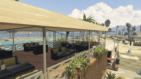 FIVEM Sandy Reworked Beaches | Expanded Coastal Environment MLO | Marina | Restaurant | Office | Dry Dock | Add-On | Optimized | Fivem Ready | High Quality — image 16