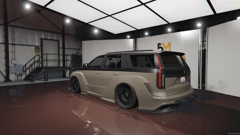 FIVEM Cavxl1b | Custom Tuned SUV [Unbadged] Add-On | Widebody Kit | Custom Rims | Lowered Suspension | Optimized | Fivem Ready | High Quality, image 8