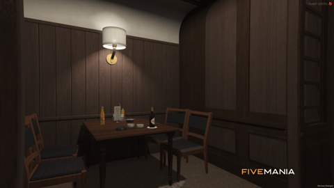 FIVEM The Last Night Bar | Classic Pub MLO | Interior & Exterior | Custom Props | Detailed Bar | Add-On | Optimized | Fivem Ready | High Quality — image 11