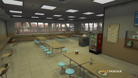 FIVEM Sandy University | Immersive University MLO | Interior & Exterior | Classrooms | Lockers | Lobby | Add-On | Optimized | Fivem Ready | High Quality — image 23