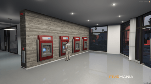 FIVEM Maze Bank West | Modern Office MLO | Interior & Exterior | Conference Rooms | Private Offices | Helipad | Add-On | Optimized | Fivem Ready | High Quality — image 6