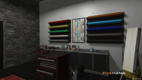 FIVEM Sandy Mechanic | Custom Mechanic Shop MLO | Interior & Exterior | Reception & Lounge | Detailing Bay | Gaming Zone | Add-On | Optimized | Fivem Ready | High Quality — image 6
