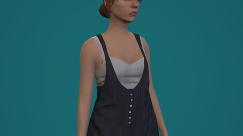 Tessa | Female Ped | Multiple Outfits | Optimized & Fivem Ready [Add-On] — image 4