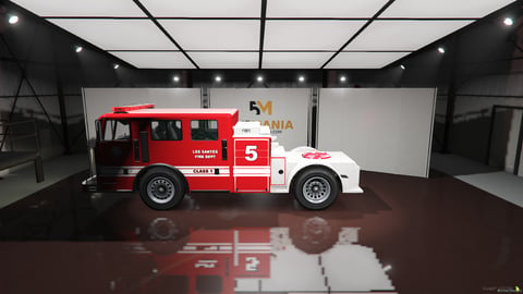 FIVEM Fire Engine | Lore Friendly Fire Truck Add-On | Working Lights | Custom Livery | Detailed Interior | Optimized | Fivem Ready | High Quality, image 7