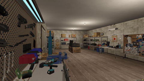 FIVEM Davis Gang Hideout | Multi-Level Apartment MLO | Interior & Exterior | Workshop & Armory | Custom Graffiti | Add-On | Optimized | Fivem Ready | High Quality — image 19
