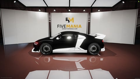 FIVEM Audidy | Realistic Sports Car [Unbadged] Add-On | Custom Model | Working Lights | Custom Body Kit | Optimized | Fivem Ready | High Quality — image 7