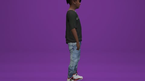 Miles | Male Teen Ped | Multiple Outfits | Optimized & Fivem Ready [Add-On] — image 7