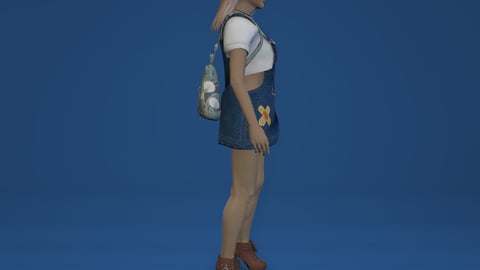 Adeline | Female Ped | Multiple Outfits | Optimized & Fivem Ready [Add-On] — image 7