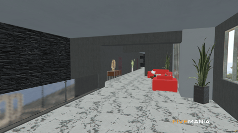 FIVEM Vinewood Mansion | Luxury Modern Estate | Interior & Exterior | Pool & Basketball Court | Add-On | Optimized | Fivem Ready | High Quality — image 16