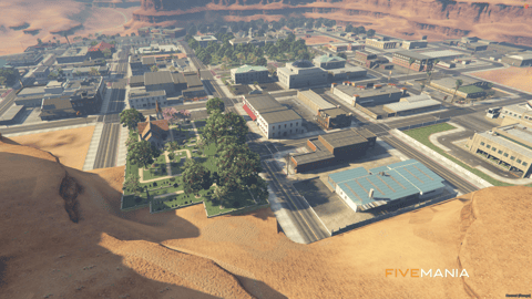 FIVEM Las Venturas Full Package | Massive City & Map Expansion | New Buildings | Interiors | Custom MLOs | Desert Environment | Add-On | Optimized | Fivem Ready | High Quality — image 4