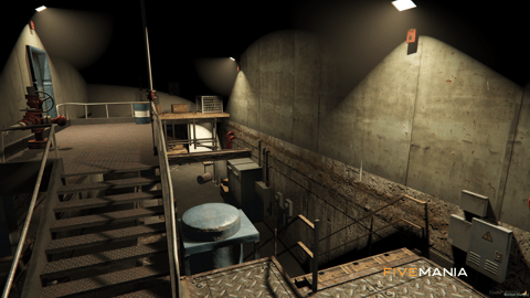 FIVEM Bridge Hideout | Secret Under-Bridge MLO Hideout | Interior & Exterior | Meeting Room | Office Space | Add-On | Optimized | Fivem Ready | High Quality — image 12