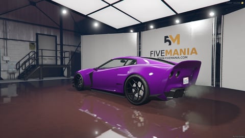 FIVEM Coq1 | Realistic Sports Car [Unbadged] Add-On | Working Lights | Tuning Parts | Custom Wheels | Optimized | Fivem Ready | High Quality, image 8
