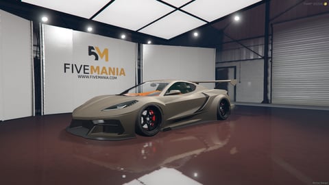 FIVEM Coquette D103 | Sports Car Add-On | Interior & Exterior | Working Lights | Tuning Parts | Animated Doors | Add-On | Optimized | Fivem Ready | High Quality, image 3