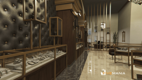 FIVEM Rocks In Socks Jewlery Store | Luxury Jewelry Store MLO | Interior & Exterior | Custom Props | Detailed Design | Add-On | Optimized | Fivem Ready | High Quality — image 6