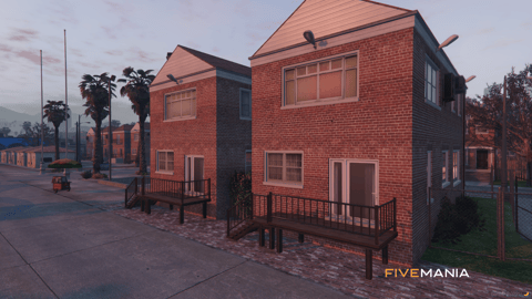 FIVEM Vespucci Hood | Custom Neighborhood Map Edit | Basketball Court & Residential Area | Add-On | Optimized | Fivem Ready | High Quality — image 15