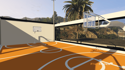FIVEM Vinewood Villa | Luxury Modern Estate | Pool & Basketball Court | Gym & Walk-In Closet | Interior & Exterior | Mansion MLO | Add-On | Optimized | Fivem Ready | High Quality — image 17