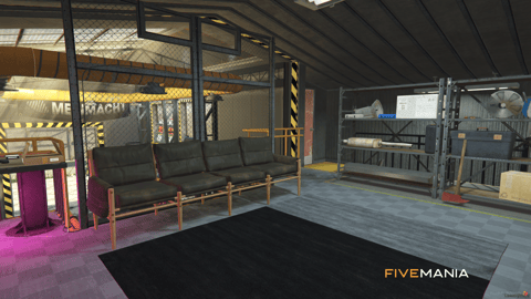 FIVEM Sandy Illegal Garage | Multi-Level Crime Hub MLO | Interior & Exterior | Underground Garage | Market | Workshop | Add-On | Optimized | Fivem Ready | High Quality — image 16