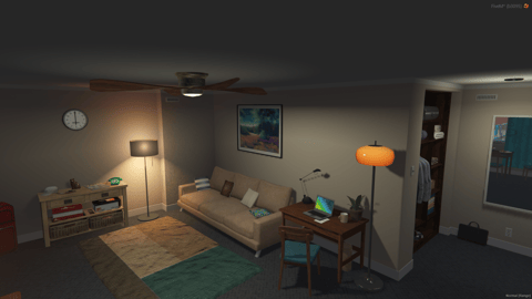 FIVEM Pink Cage Motel | Retro Style Motel MLO | Interior & Exterior | Multiple Rooms | Fully Furnished | Add-On | Optimized | Fivem Ready | High Quality — image 9