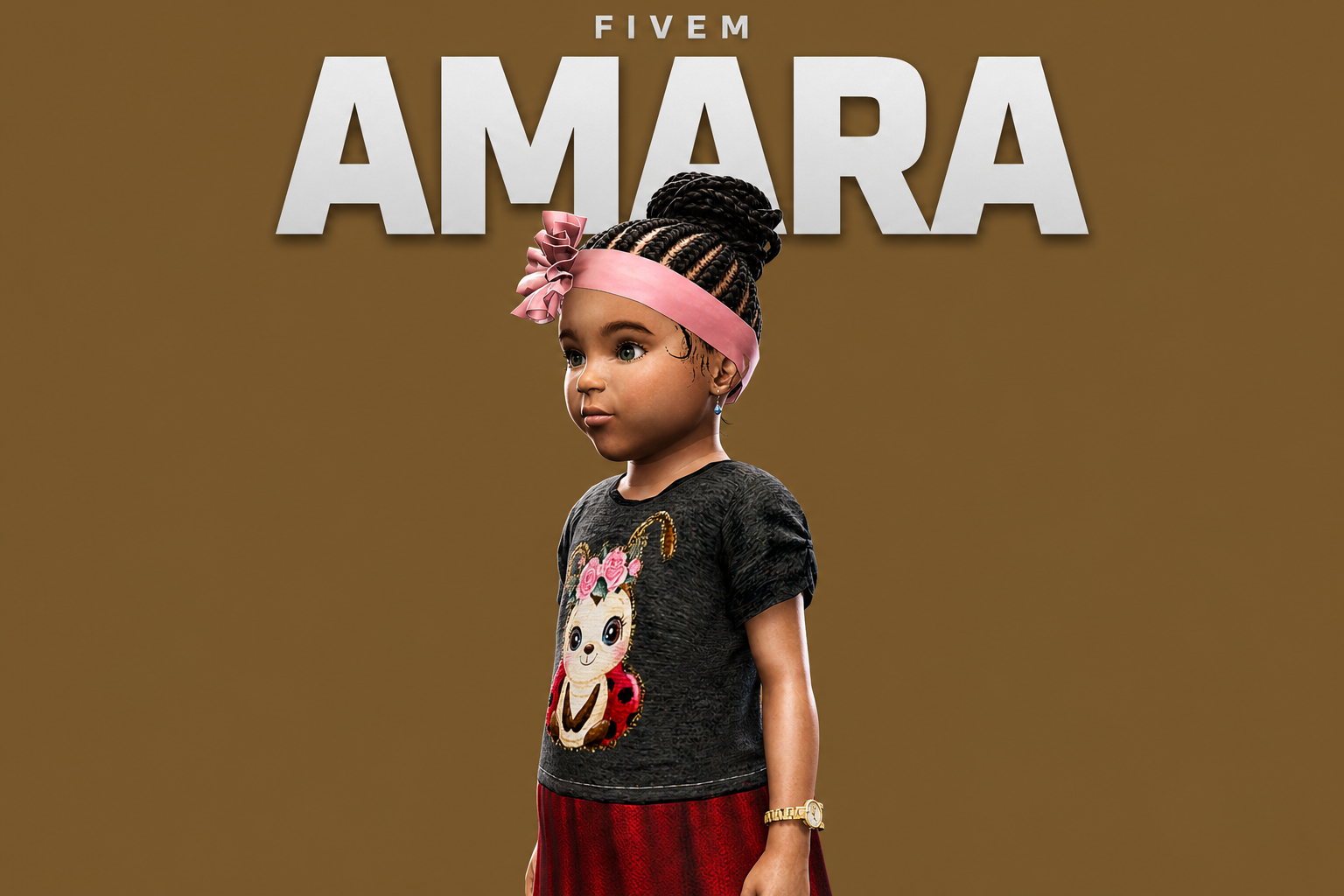 Amara | Female Ped | Optimized & Fivem Ready [Add-On]