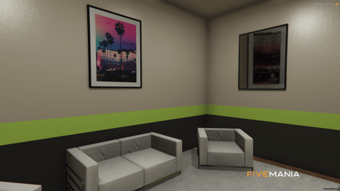FIVEM Gruppe Sechs Headquarters | Lore-Friendly Corporate Headquarters MLO | Interior & Exterior | Multiple Offices | Meeting Rooms | Locker Rooms | Add-On | Optimized | Fivem Ready | High Quality — image 10