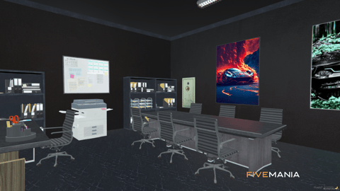 FIVEM Stop Car Mechanic | Full-Service Garage MLO | Interior & Exterior | Tuning & Detailing | Rooftop Parking | Add-On | Optimized | Fivem Ready | High Quality — image 20
