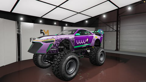 FIVEM Audi e-tron GT | Monster Truck [Badged] Add-On | Off-Road Ready | Custom Liveries | High Suspension | Add-On | Optimized | Fivem Ready | High Quality, image 3