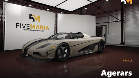 FIVEM Agerars | Realistic Sports Car [Unbadged] Add-On | Interior & Exterior | Working Lights | Add-On | Optimized | Fivem Ready | High Quality cover
