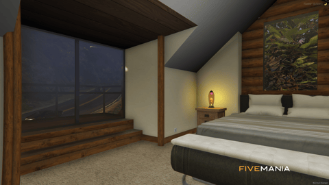 FIVEM Vinewood Hill House | Luxury Hillside MLO | Interior & Exterior | Swimming Pool | Custom Props | Add-On | Optimized | Fivem Ready | High Quality — image 16