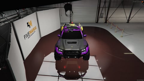 FIVEM Xgv T47 4x4 | Custom Off-Road Truck [Unbadged] Add-On | Custom Livery | Off-Road Suspension | Working Lights | Spare Tires | Add-On | Optimized | Fivem Ready | High Quality — image 5