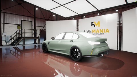 FIVEM M3g80tdb | Realistic Sports Car [Unbadged] Add-On | Custom Wheels | Detailed Interior | Add-On | Optimized | Fivem Ready | High Quality — image 8