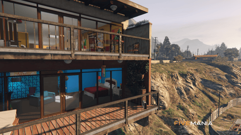 FIVEM Paleto Villa | Luxury Cliffside MLO | Interior & Exterior | Ocean Views | Add-On | Optimized | Fivem Ready | High Quality — image 24