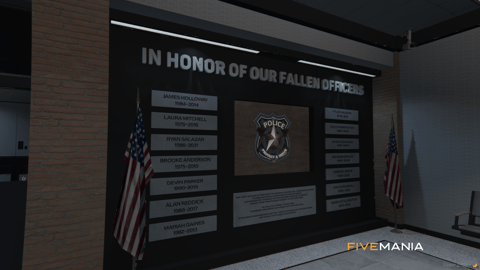 FIVEM Mission Row Police Department V2 | Enhanced Police Station MLO | Interior & Exterior | Modern Design | Detailed Offices | Garage | Add-On | Optimized | Fivem Ready | High Quality — image 16