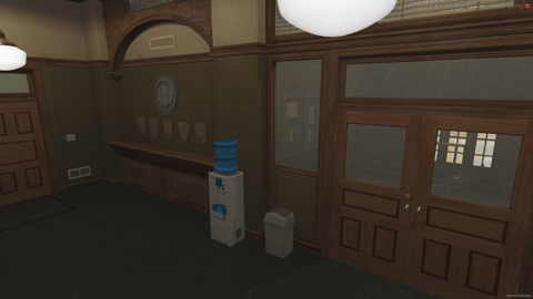 FIVEM Paleto Sherif Department V2 | Detailed Sheriff Station MLO | Interior & Exterior | Offices & Cells | Custom Props | Add-On | Optimized | Fivem Ready | High Quality — image 10