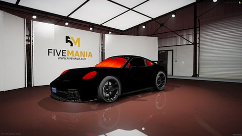 FIVEM Gtp322 | Realistic Sports Car [Badged] Add-On | Optimized | Fivem Ready | High Quality — image 3