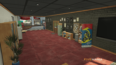 FIVEM Motorcycle Paradise | Motorcycle Dealership & Garage MLO | Interior & Exterior | Showroom & Workshop | Add-On | Optimized | Fivem Ready | High Quality — image 10