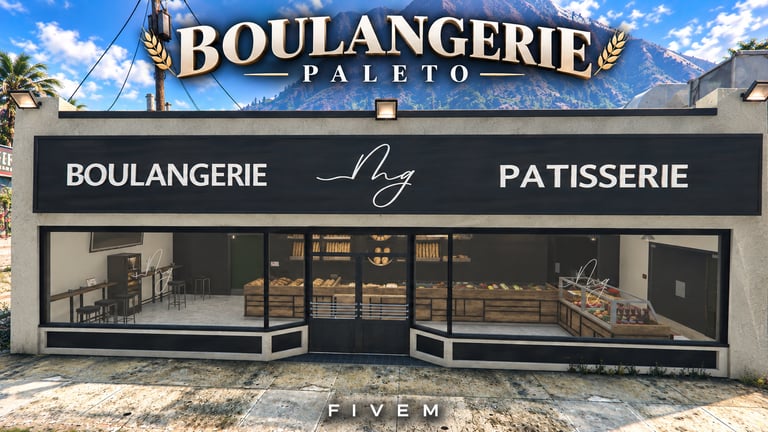 FiveM Boulangerie Paleto, Bakery & Patisserie MLO