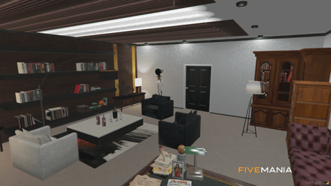 FIVEM Mirror Park Mansion | Luxury Modern Estate MLO | Interior & Exterior | Pool & Garage | Add-On | Optimized | Fivem Ready | High Quality — image 25