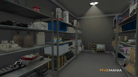 FIVEM Mission Row Police Department | Detailed Police Station MLO | Interior & Exterior | Offices | Cells | Interrogation Rooms | Add-On | Optimized | Fivem Ready | High Quality — image 28