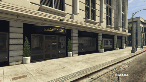 FIVEM Luxury Autos | Premium Car Dealership MLO | Showroom & Offices | Working Garage | Interior & Exterior | Add-On | Optimized | Fivem Ready | High Quality — image 2