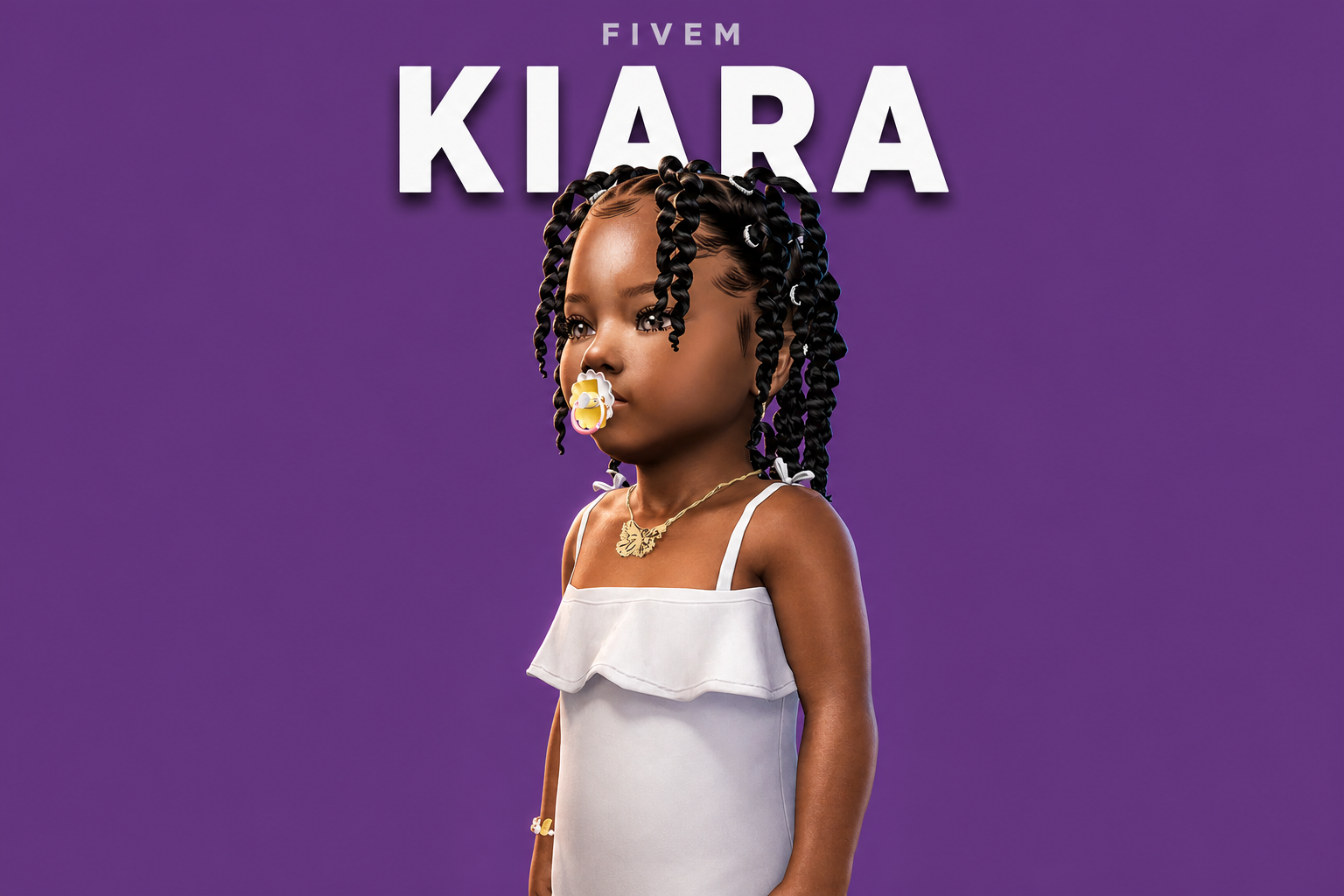 Kiara | Female Ped | Multiple Outfits | Optimized & Fivem Ready [Add-On]