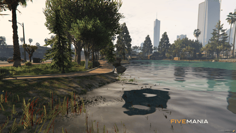 FIVEM Grove Street Lake | Multi-Purpose Waterfront MLO | Gym & Office | Outdoor Lounge | Amphitheater & Beach | Add-On | Optimized | Fivem Ready | High Quality — image 46