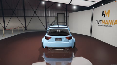 FIVEM Godzrb26subi | Highly Modified Sports Car [Unbadged] Add-On | Custom Widebody | Performance Wheels | Lowered Suspension | Custom Hood | Optimized | Fivem Ready | High Quality — image 6