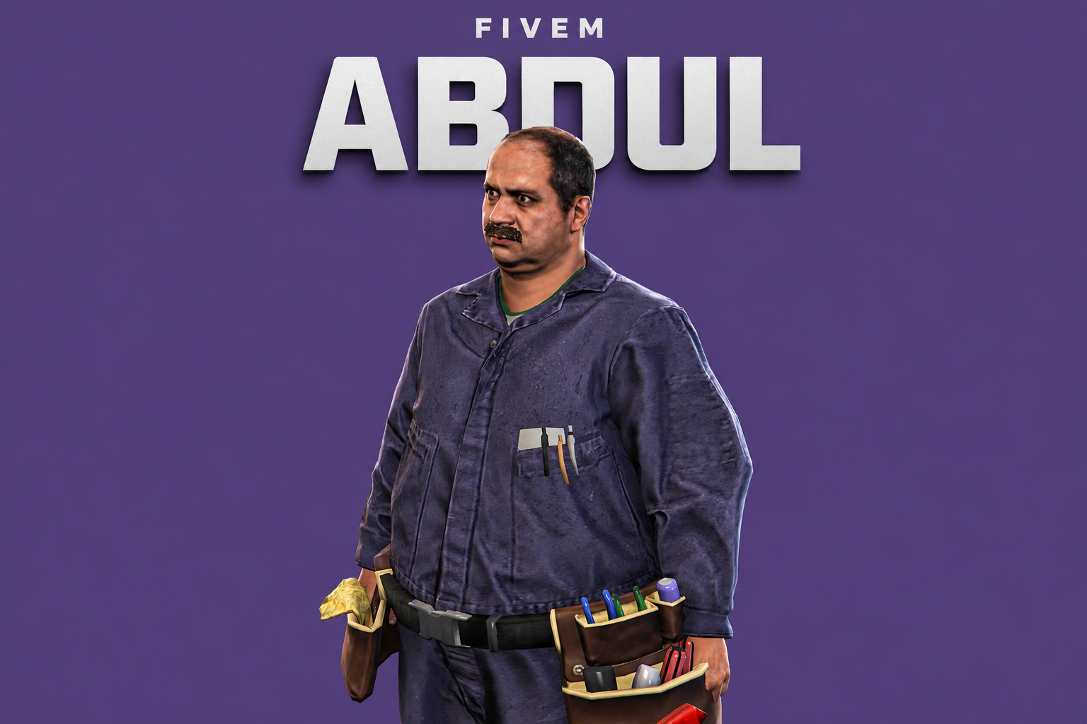 Abdul | Male Ped | Multiple Outfits | Optimized & Fivem Ready [Add-On]
